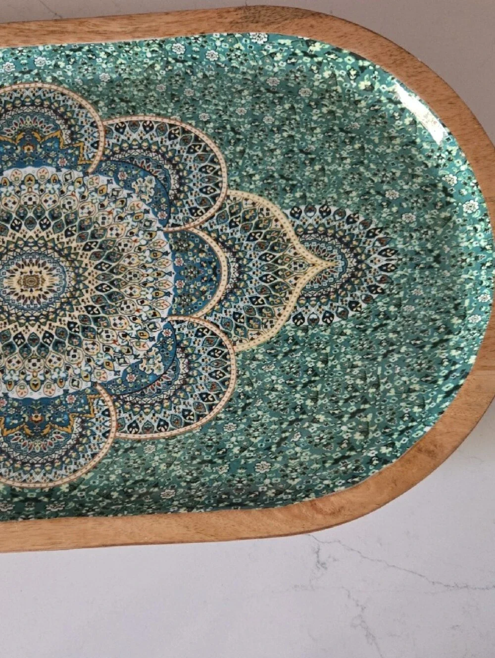 Source Unknown oval enameled